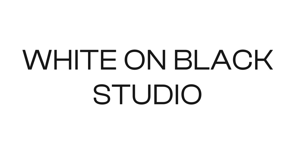 Weddings - White on Black Studio